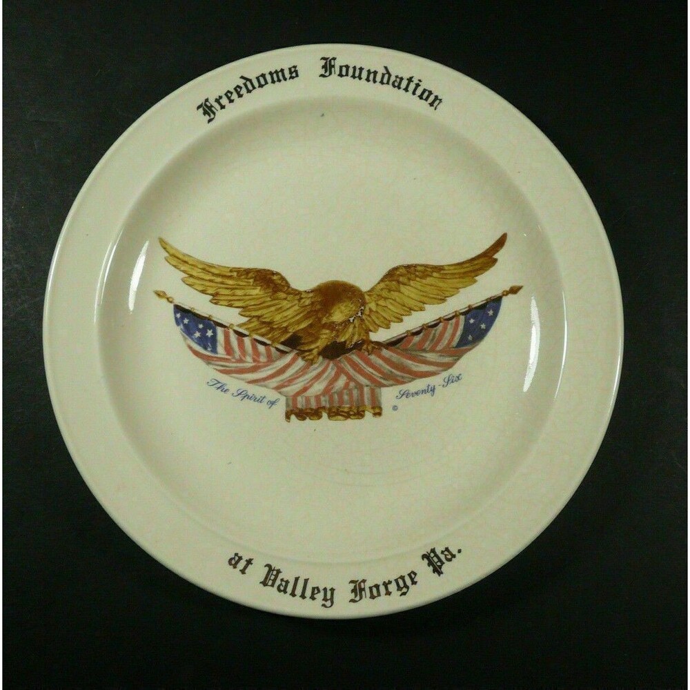 Vintage J&G Meakin Freedoms Foundation at Valley Forge PA Collectors Plate